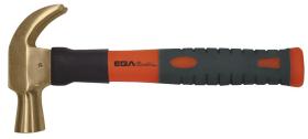 Egamaster Art in innovation 71780 - MARTILLO UÑA 500 GR. MANGO DE FIBRA DE VIDRIO ANTICHISPA AL-
