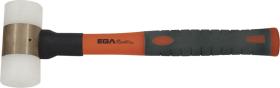 Egamaster Art in innovation 71782 - MARTILLO DE NYLON Ø 50 - 800 GR. MANGO FIBRA DE VIDRIO ANTIC