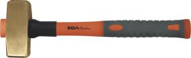 Egamaster Art in innovation 72764 - MAZA DE TIPO ALEMAN 500 GR. MANGO DE FIBRA DE VIDRIO ANTICHI