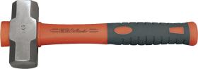Egamaster Art in innovation 72846 - MARTILLO OCTOGONAL 2 KG. MANGO DE FIBRA DE VIDRIO ANTICHISPA