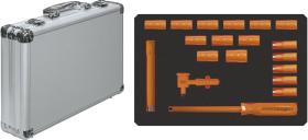 Egamaster Art in innovation 73014 - JUEGO DE 19 LLAVES DE VASO 1/4'' (4-14 MM) 1000 V