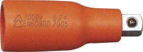 Egamaster Art in innovation 73286 - ALARGADERA REDUCTOR 1/2'' (HEMBRA) - 1/4'' (MACHO) 1000 V L