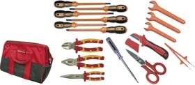 Egamaster Art in innovation 73475 - JUEGO DE ELECTRICIDAD 16 PZAS. EN BOLSA (ALICATES 1000 V) PU