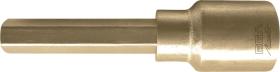 Egamaster Art in innovation 73695 - PUNTA ATORNILLADORA CON VASO 1/4'' - HEX. 4 MM ANTICHISPA AL