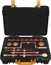 Egamaster Art in innovation 74267 - JUEGO DE 16 LLAVES DE VASO 1/2'' 10 -32 MM ANTICHISPA CU-BE