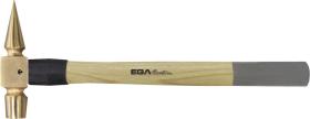 Egamaster Art in innovation 75214 - MARTILLO 1/2 LB CON MANGO MADERA ANTICHISPA CU-BE