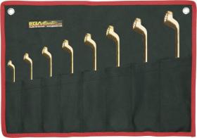Egamaster Art in innovation 76452 - JUEGO DE 6 LLAVES ACODADAS 3/8'' - 7/16'' / 13/16'' - 7/8''