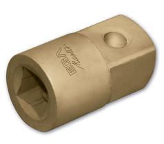 Egamaster Art in innovation 76495 - ADAPTADOR IMPACTO 3/4'' (H) - 1/2'' (M) ANTICHISPA CU-BE