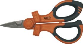 Egamaster Art in innovation 79059 - TIJERA AISLADA 1000 V RECTA MUESCA GRANDE