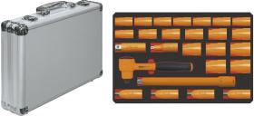 Egamaster Art in innovation 79073 - JUEGO DE 26 PZAS. LLAVES DE VASO 3/8'' (6-24 MM) 1000 V