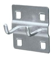 Egamaster Art in innovation 90312 - GANCHO CORTO DOBLE PARA EL PANEL 50136 Y 50137 -DIMENSIONES:
