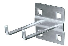 Egamaster Art in innovation 90316 - GANCHO MEDIANO DOBLE PARA EL PANEL 50136 Y 50137 -DIMENSIONE