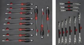 Egamaster Art in innovation AD500697 - BANDEJA DE 20 PZAS. PARA JUEGO DE HERRAMIENTAS ANTIDROP ACO