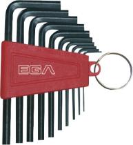 Egamaster Art in innovation AD615007 - JUEGO DE 10 LLAVES HEXAGONALES (1,5 MM - 10 MM) EGA ANTIDROP