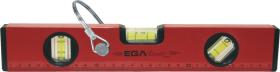 Egamaster Art in innovation AD651487 - NIVEL TUBULAR DE PRECISIÓN 1MM/M ESCALA GRADUADA - 300 MM AN