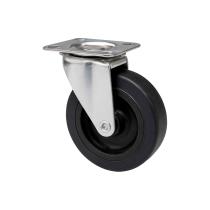 JBM 10926 - RUEDA PARA CAMILLA PLASTICA REF 52148 - NEGRA