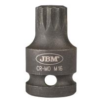 JBM 12932 - PUNTA XZN IMPACTO 1/2' M16 (45MML)