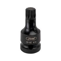 JBM 12934 - PUNTA XZN IMPACTO 1/2' M14 (78MML)