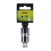 JBM 13276 - VASO TORX T70 1/2' CROMADO