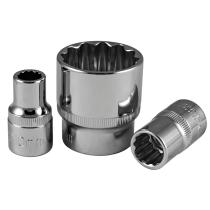JBM 13616 - VASO CORTO DE 14MM, XZN 1/2' - CROMADO