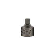 JBM 16652 - PUNTA HEXAGONAL CORTA 3/8' 7MM (REF.54545)