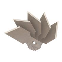 JBM 16754 - 5 CUCHILLAS  DE 16 MM ANCHO/53° PARA REF 54505