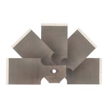 JBM 16755 - 5 CUCHILLAS 20MM RECTAS/ANCHO PARA REF. 54505