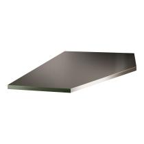 JBM 16836 - TABLERO ESQUINERO DE ACERO INOXIDABLE (REF.54327)