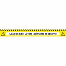 JBM 53840FR - CINTA ADHESIVA DE SEÑALIZACIÓN - DISTANCIA DE SEGURIDAD