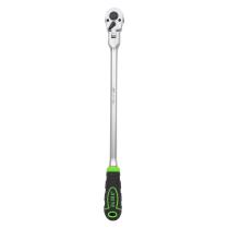 JBM 53886 - CARRACA DE 1/4' ARTICULADA EXTRA LARGA DE 305MM CON CABEZAL