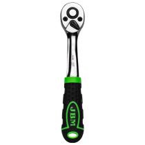 JBM 54022 - CARRACA DE 1/4' CON CABEZAL DE 72 DIENTES 145MM CROMADA