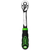 JBM 54023 - CARRACA 3/8' CON CABEZAL DE 72 DIENTES 200MM CROMADA