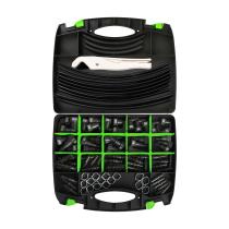 JBM 54390 - ESTUCHE DE CONECTORES Y TUBOS PARA COMBUSTIBLE 95PCS