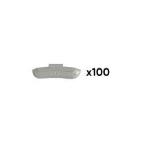 JBM 54664 - CAJA DE 100 CONTRAPESAS ZINC GRAPA 45GR. ESPECIAL LLANTA UNI