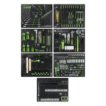JBM 54720 - CONJUNTO DE 7 MÓDULOS PARA CARRO DE HERRAMIENTAS