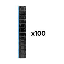 JBM 54787 - CAJA DE 100 CONTRAPESAS ADHESIVAS DE HIERRO 60GR (12X5G) NEG