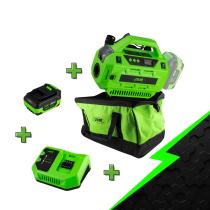 JBM PROMO-60003A - PROMO ELECTR: COMPRESOR A BATERÍA 60003 + 60013 + 60016 + 53