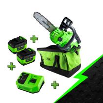 JBM PROMO-60029B - PROMO ELECTR: MOTOSIERRA ELÉCTRICA BRUSHLESS 60029 + X2 6001