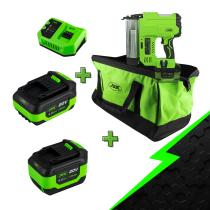 JBM PROMO-60037B - PROMO 60037 CLAVADORA A BATERÍA + 60013 + 60015 + 60016 + 53