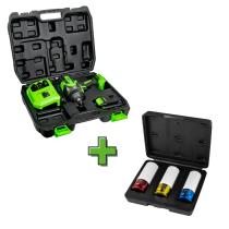 JBM SERIE424 - SERIE PISTOLA DE IMPACTO BRUSHLESS 60044C + 51336