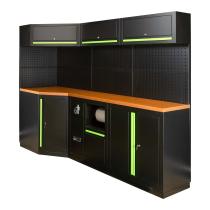 JBM SERIE518 - CONJUNTO DE MUEBLES MODULARES (22PCS) - EXTENSIÓN ANGULAR