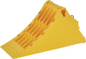 Europart 9080100106 - CALZO PLASTICO AMARILLO PEQ 383*160*193