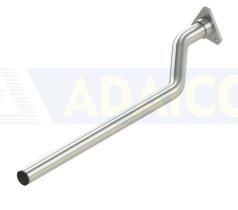 Adaico 0106034 - SOPORTE ALETA ACERO CINCADO CURV 750*DIAM42 * Q100 C/BASE