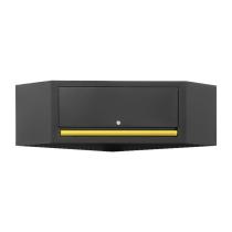 JBM 16491G - ARMARIO DE PARED ESQUINERO - DORADO