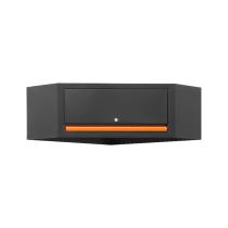JBM 16491O - ARMARIO DE PARED ESQUINERO - NARANJA