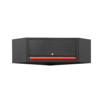 JBM 16491R - ARMARIO DE PARED ESQUINERO - ROJO