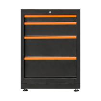 JBM 16627O - ARMARIO DE 4 CAJONES - NARANJA