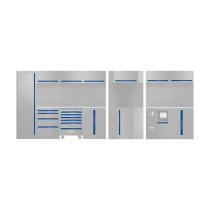 JBM 18038 - SET DE TIRADORES PARA SERIE565 - AZUL