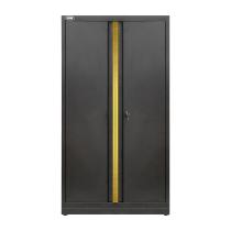 JBM 18105G - ARMARIO ALTO DE DOS PUERTAS - DORADO