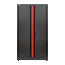 JBM 18105R - ARMARIO ALTO DE DOS PUERTAS - ROJO